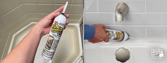 How To Caulk Your Bathroom With Flex Shot