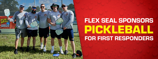 Flex Seal Sponsors Pickleball for First Responders