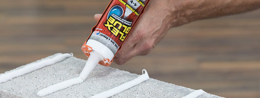 How to make Flex Glue dry faster