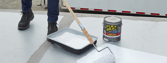 How thick can you apply Flex Seal Liquid?