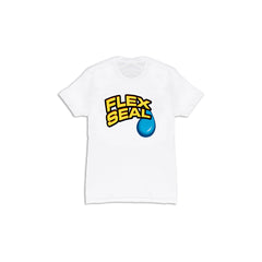 Camiseta Blanca con Logo de Flex Seal Classic