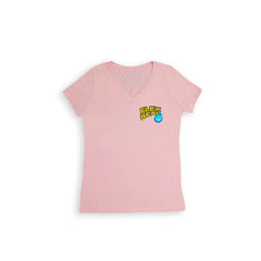 Camiseta de mujer con escote en V