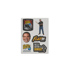 Hoja de Calcomanías Flex Seal